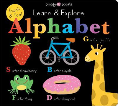 Cover for Priddy Books · Learn &amp; Explore: Alphabet - Learn &amp; Explore (Board book) (2023)