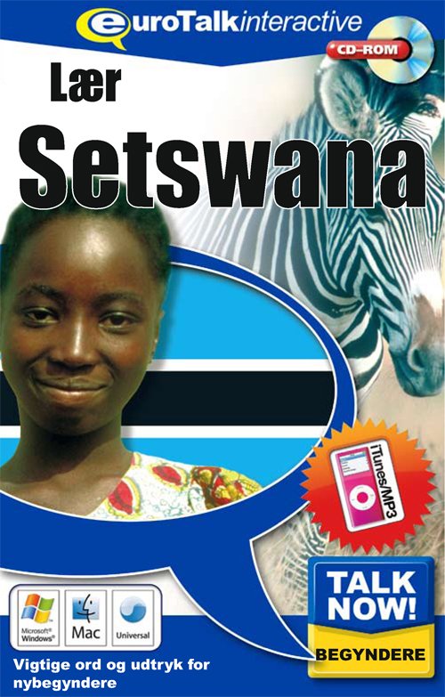 Setswana begynderkursus - Talk Now  Setswana - Bøker - Euro Talk - 9781843520344 - 3. januar 2001