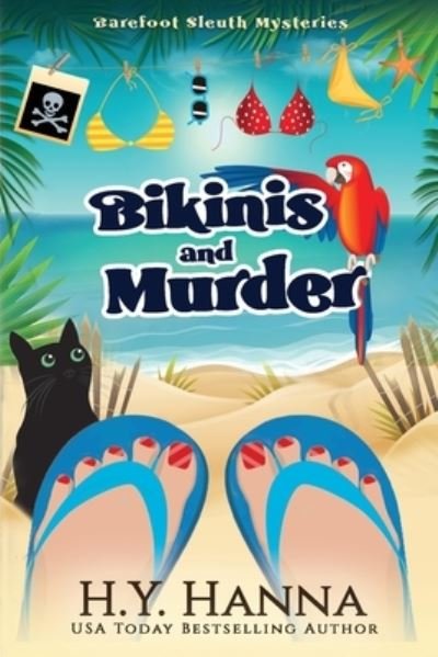 Cover for H y Hanna · Bikinis and Murder (Large Print) (Paperback Bog) (2021)