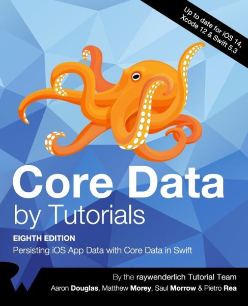 Cover for Aaron Douglas · Core Data by Tutorials (Paperback Book) [Eighth edition] (2021)