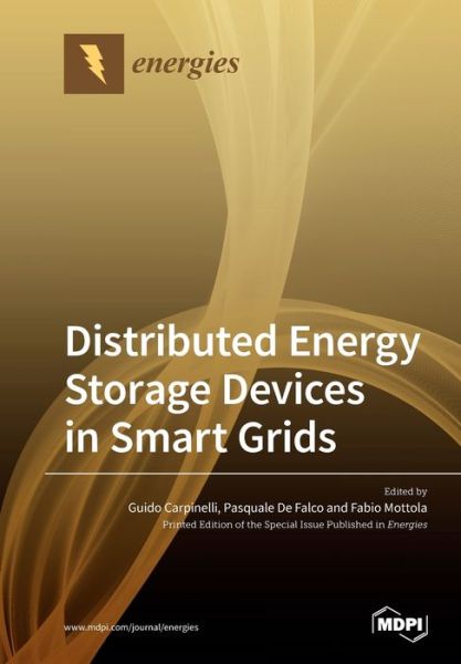 Cover for Guido Carpinelli · Distributed Energy Storage Devices in Smart Grids (Paperback Book) (2020)