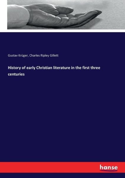 Cover for Krüger · History of early Christian liter (Book) (2017)