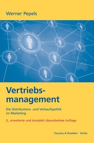 Cover for Werner Pepels · Vertriebsmanagement. (Hardcover Book) (2022)