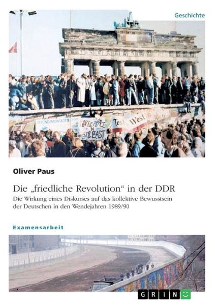 Cover for Paus · Die &quot;friedliche Revolution&quot; in der (Book)