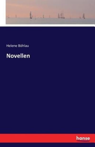 Cover for Böhlau · Novellen (Book) (2016)