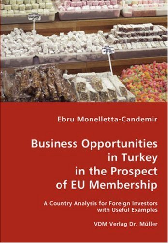 Cover for Ebru Monelletta-candemir · Business Opportunities in Turkey in the Prospect of Eu Membership (Paperback Book) (2008)