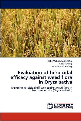 Cover for Shafiq · Evaluation of herbicidal efficac (Book)