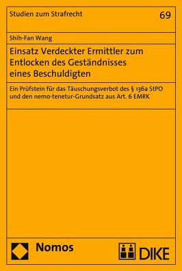 Cover for Wang · Einsatz Verdeckter Ermittler zum E (Bok) (2015)