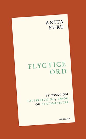 Cover for Anita Furu · Flygtige ord (Sewn Spine Book) [1e uitgave] (2024)