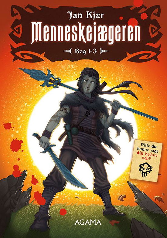 Cover for Jan Kjær · Menneskejægeren (Innbunden bok) [2. utgave] (2016)