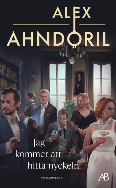 Cover for Alex Ahndoril · Jag kommer att hitta nyckeln (Paperback Book) (2024)