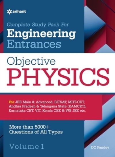 Cover for D C Pandey · Objective Physics Vol 1 for Engineering Entrances (Paperback Book) [8 Revised edition] (2022)