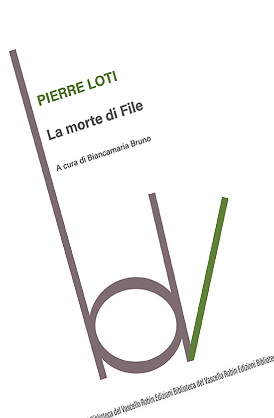 Cover for Pierre Loti · La Morte Di File (Book)