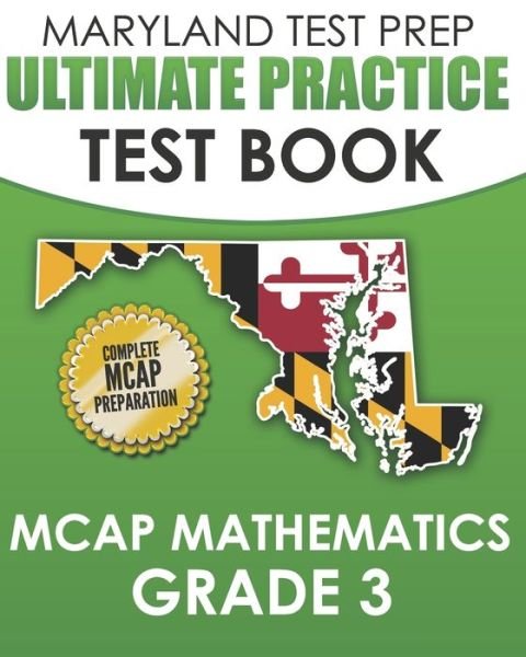 Cover for M Hawas · MARYLAND TEST PREP Ultimate Practice Test Book MCAP Mathematics Grade 3 (Paperback Book) (2020)
