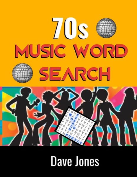 Cover for Dave Jones · 70s Music Word Search (Pocketbok) (2020)