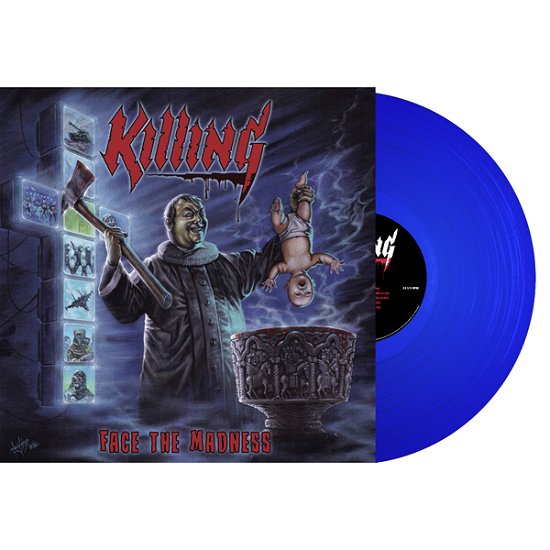 Cover for Killing · Face the Madness (Blue Vinyl) (LP) (2021)