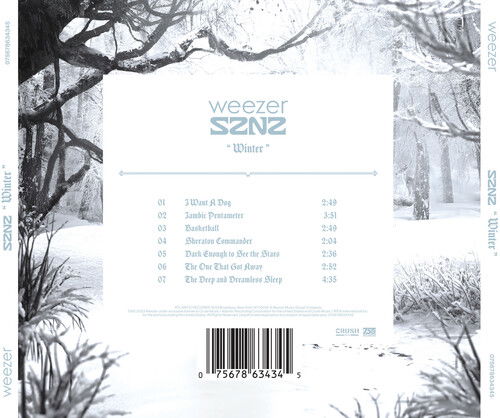 Sznz: Winter - Weezer - Muziek - ATLANTIC - 0075678634345 - 10 februari 2023