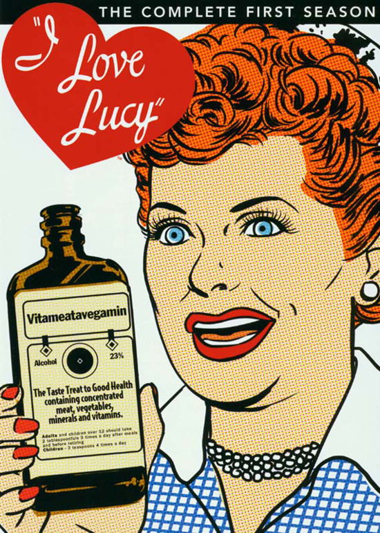 Cover for I Love Lucy: the Complete First Season (DVD) (2012)