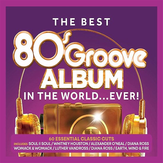 Cover for Best 80s Groove Album in the World Ever / Various (CD) (2019)