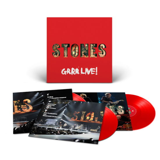 Grrr Live - The Rolling Stones - Musiikki - ROCK - 0602448442345 - perjantai 10. helmikuuta 2023