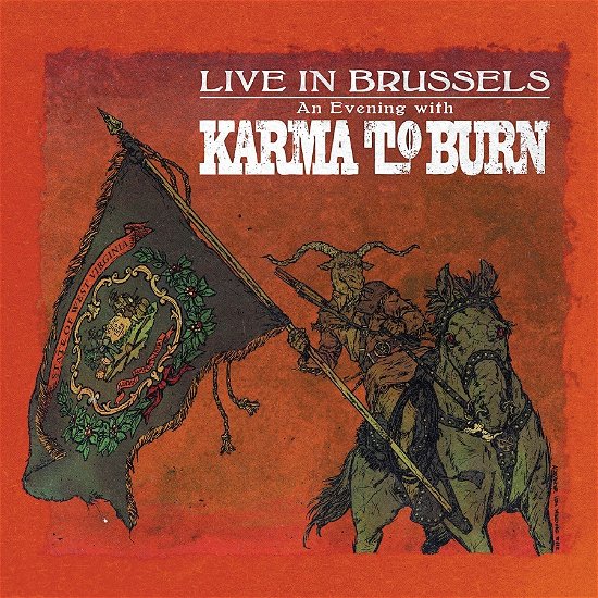 Cover for Karma To Burn · Live in Brussels (CD) (2023)