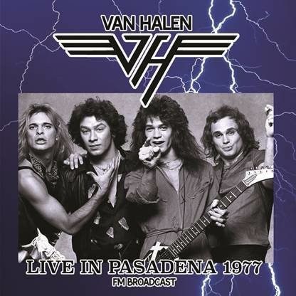 Cover for Van Halen · Live in Pasadena 1977 - Fm Broadcast (LP) (2021)