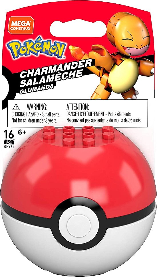 Cover for Pokemon · Mega Constructions - Charmander (Leksaker)