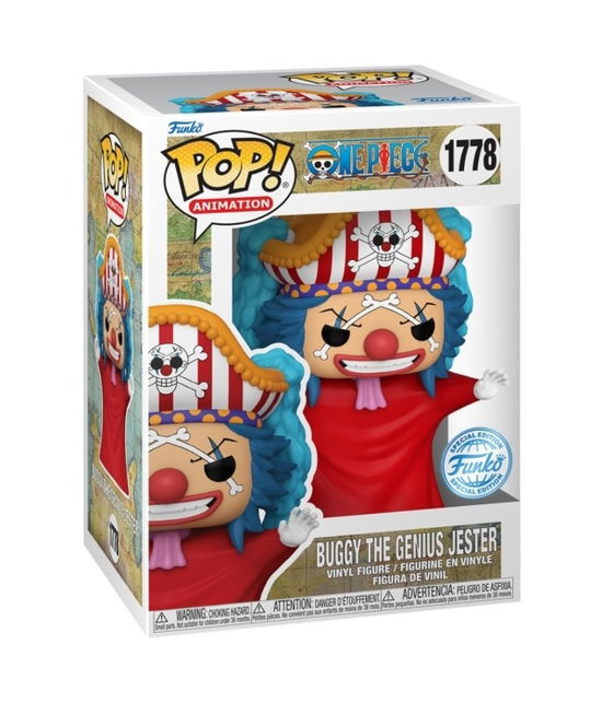 One Piece POP! Movies Vinyl Figur Buggy (Post Time (Zabawki) (2024)