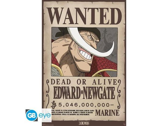 Cover for Abysse · ONE PIECE - Poster Maxi 91.5x61 - Wanted Whitebear (Tillbehör)