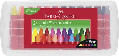 Cover for Faber-Castell · Faber-Castell - Jumbo Wax Crayons, 24 Pc (120034) (Leketøy) (2020)
