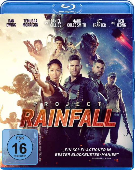 Cover for Jeong,ken / Morrison,temuera / Gillies,daniel/+ · Project Rainfall (Blu-ray) (2021)