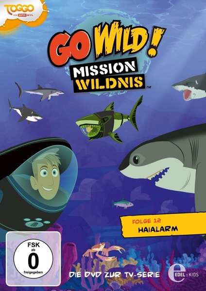 (12)dvd Z.tv-serie-haialarm - Go Wild!-mission Wildnis - Elokuva - EDELKIDS - 4029759101345 - perjantai 6. maaliskuuta 2015
