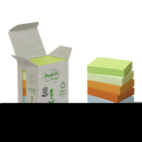 Cover for Post-it® · Acc Post-It« Recycl.notes ,8x5,1cm 6x100 (DIV) (2017)