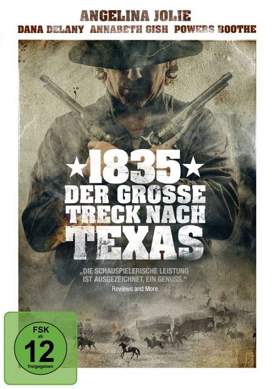 Cover for Delany,dana / Gish,annabeth / Jolie,angelina/+ · 1835-DER GROßE TRECK NACH TEXAS (DVD) (2018)
