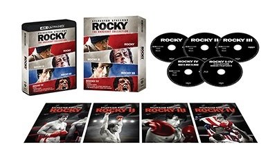 Rocky/ Rocky 2/ Rocky 3/ Rocky 4 <limited> - Sylvester Stallone - Musikk -  - 4548967467345 - 19. april 2023
