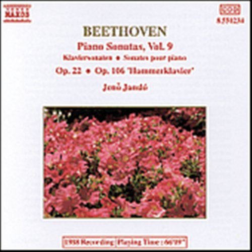 Cover for Jenö Jando · BEETHOVEN: Piano Sonatas Vol.9 (CD) (1991)