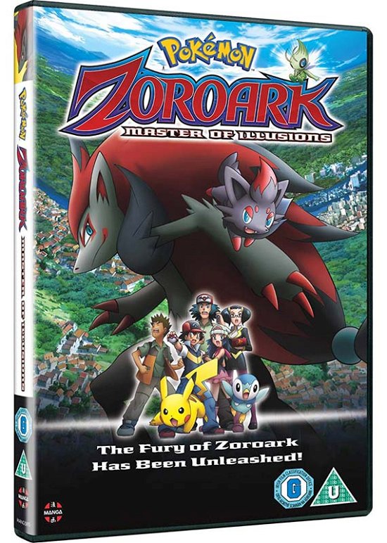 Cover for Pokemon Movie 13 - Zoroark - Master of Illusions DVD (DVD) (2019)