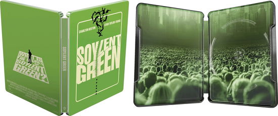 Cover for Soylent Green Steelbook Blu · Soylent Green Limited Edition Steelbook (Blu-ray) (2023)