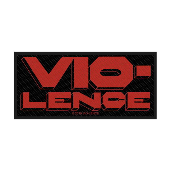 Vio-Lence Standard Woven Patch: Logo - Vio-Lence - Produtos - PHD - 5055339798345 - 28 de outubro de 2019