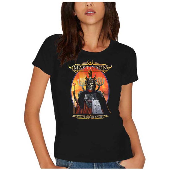 Cover for Rockoff · Mastodon: Emperor Of Sand (Skinny Fit) (Ex Tour) (T-Shirt Donna Tg. XL) (T-shirt) [size XL] [Black - Ladies edition]