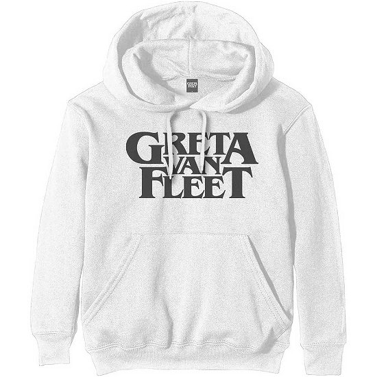 Greta Van Fleet Unisex Pullover Hoodie: Logo - Greta Van Fleet - Koopwaar -  - 5056561019345 - 