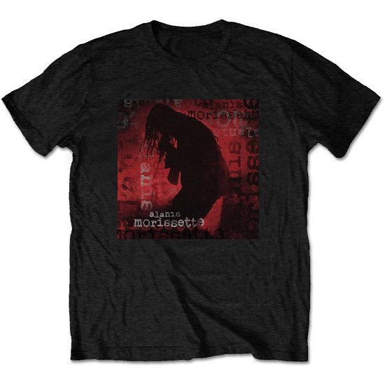 Cover for Alanis Morissette · Alanis Morissette Unisex T-Shirt: Ironic Silhouette (T-shirt) [size S]
