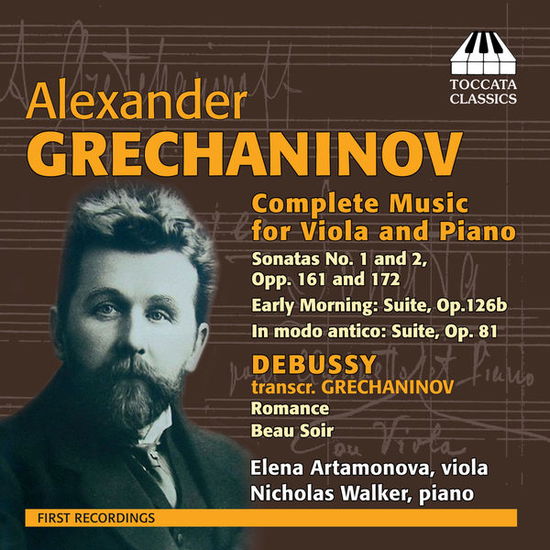 Grechaninovcomplete Music For Viola - Artamonovawalker - Music - TOCCATA CLASSICS - 5060113442345 - March 31, 2014