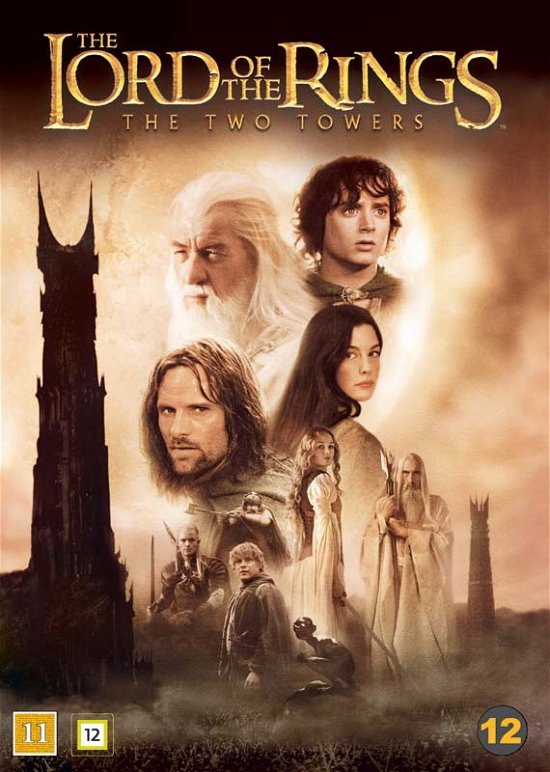 Cover for Lord of the Rings 2 · The Two Towers - Theatrical Cut (DVD) (2019)