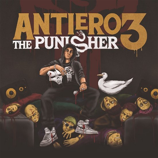 Cover for Suarez · Antieroe 3: The Punisher (LP) [Coloured edition] (2022)