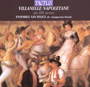 Cover for Azzaiolo / Barretta / Crispi · Villanelle Napoletane Del Xvi (CD) (2003)