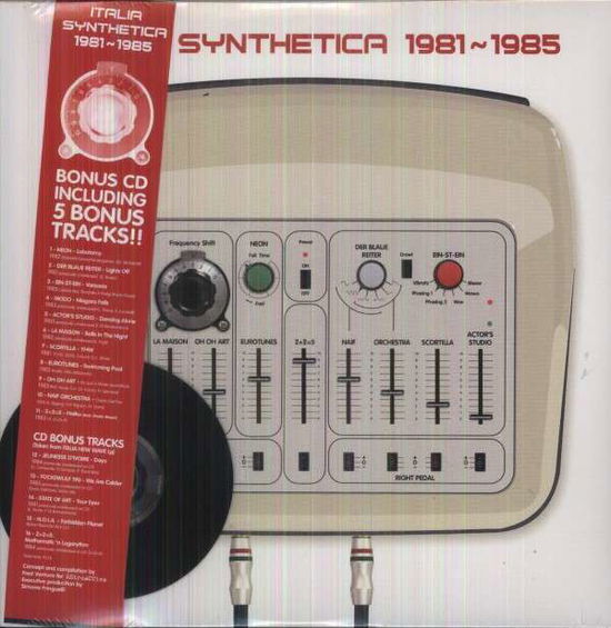 Italia Synthetica / Various - Italia Synthetica / Various - Musik - SPITTLE - 8033706210345 - 26. januar 2018