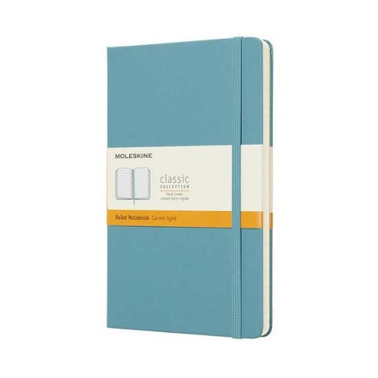 Cover for Moleskine · Moleskine Reef Blue Notebook Large Ruled Hard (Paperback Bog)