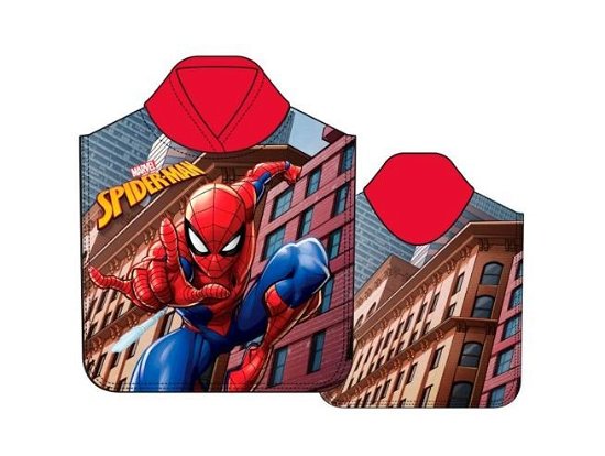 Cover for Marvel · Poncho toalla Spiderman Marvel microfibra (ACCESSORY)