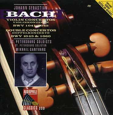 Violin Concerto In A - Johann Sebastian Bach - Musiikki - AUDIOPHILE CLASSICS - 8712177018345 - tiistai 20. joulukuuta 1994